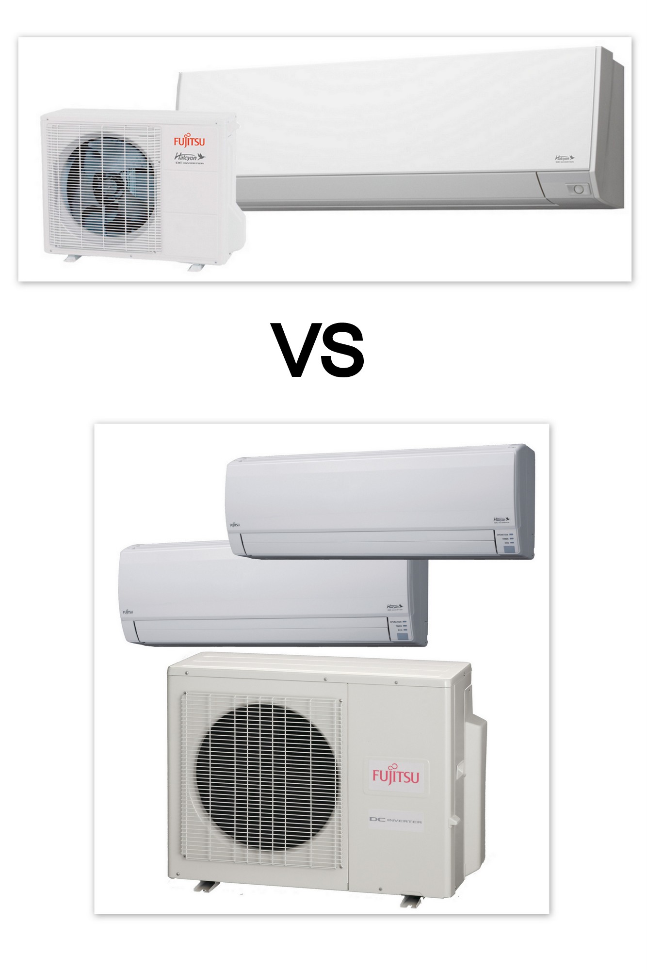 Single Zone VS Multi Zone Ductless Mini Splits Single Zone VS Multi Zone Ductless Mini Split Picture